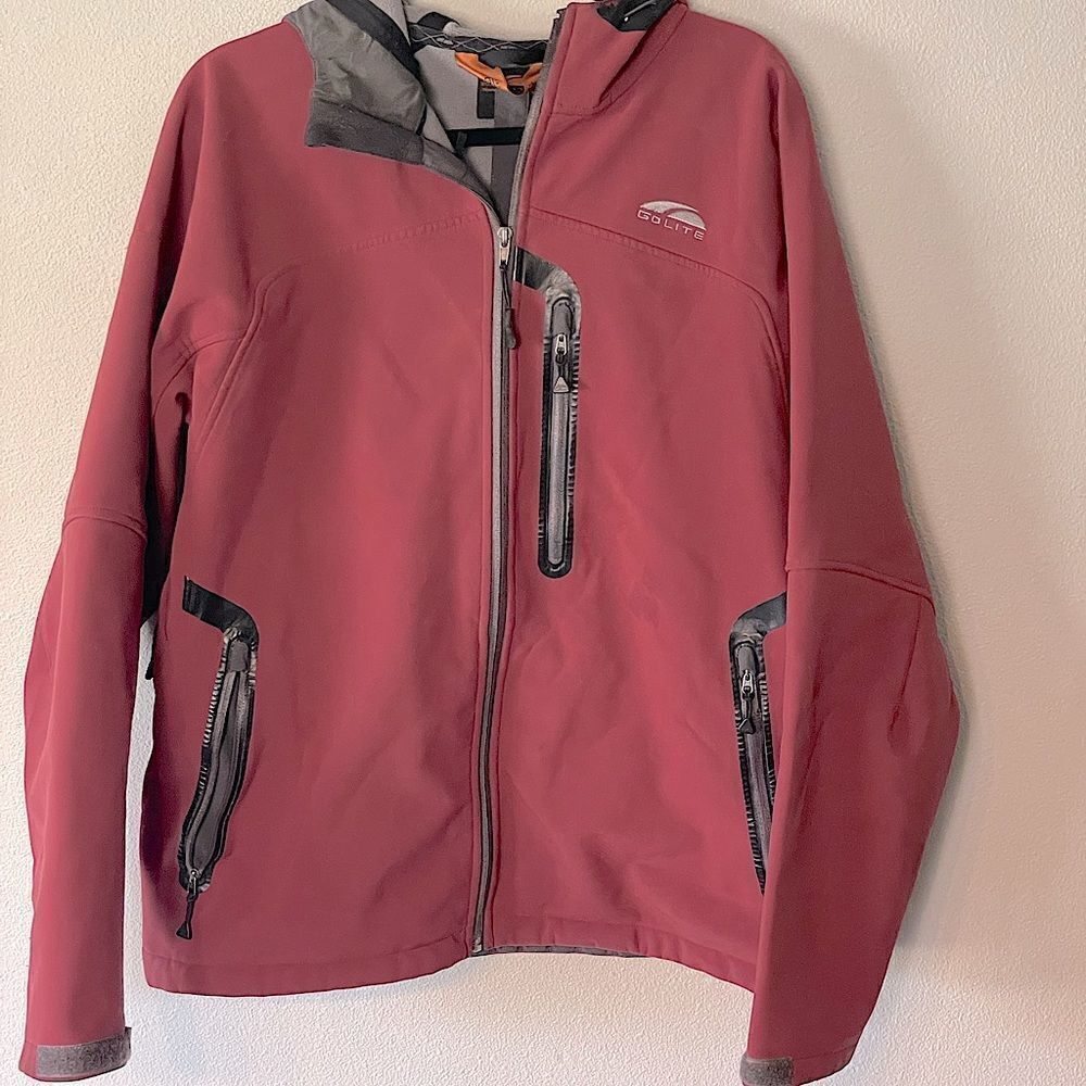 Go Lite Lined Waterproof Jacket. Size Large.
